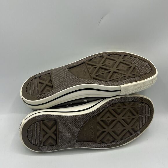 Vtg Converse Chuck Taylor All Star Womens Size 4 Casual Grey Canvas Sneakers - Picture 8 of 11